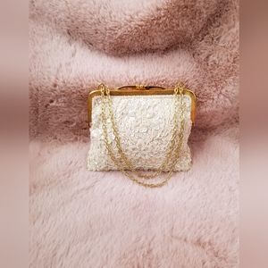 1930's inspo beaded vintage purse